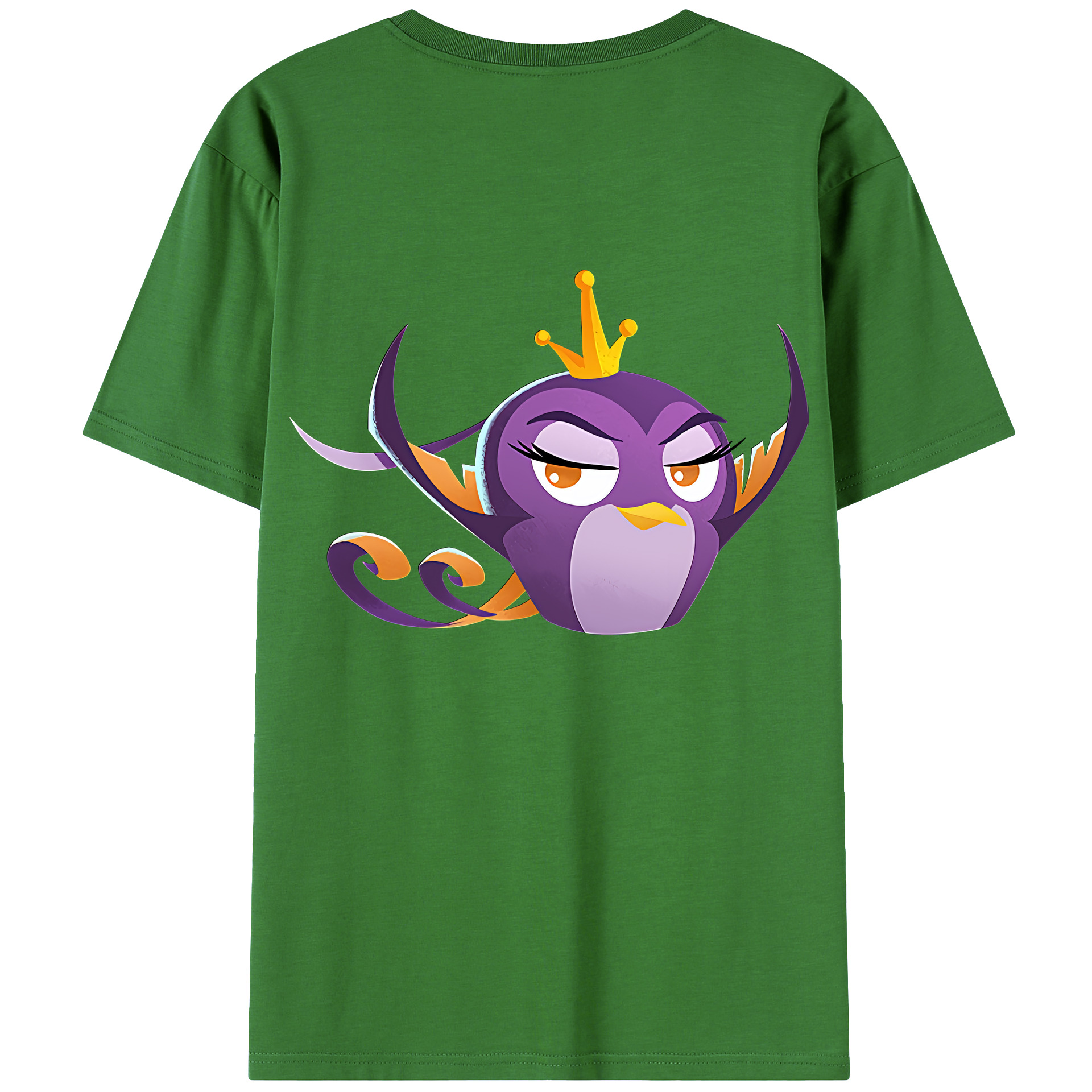 （画像用） Angry Birds アングリーバード レディース半袖Tシャツ(バックプリント)